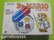 〥遊戲收藏者〥FC 瑪莉歐醫生 Dr.MARIO 正日版 盒書 美品 ☆★ 2 QN