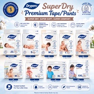 Drypers super dry premium Tape/Pants
