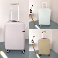 🇯🇵出口日本品牌AIRWAY行李箱喼🥇🇯🇵YKK頂級防爆雙層拉鍊+🇯🇵HINOMOTO超靜音輪轆 🥇(28/26/24/20吋)🥇(淺粉色/白色/米金色)❗️免費送貨❗️ (Japan)AIRWAY 