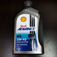 Shell Advance 4T Ultra (SC) 5W-40 Fully Synthetic Motorcycle Engine Oil (1L)