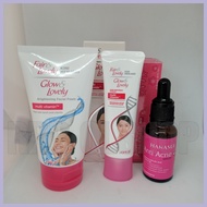 Paket 3in1 Fair And Lovely - Serum Forte Anti Acne BPOM Dan Pelembab Fair&amp;Lovely 25gr - Facial Foam Fair&amp;Lovely 50ml