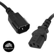 1.5M POWER EXTENSION CABLE IEC KETTLE MALE TO FEMALE PURE COPPER POWER CABLE