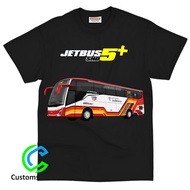 Latest Bus Mania Jet Bus 5 Children's T-shirts, Free Name