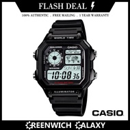 Casio Authentic World Time Sports Watch (AE-1200WH-1A)