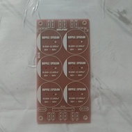 PCB PSU 6 capacitor elco FIBER FR4
