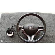 Honda Stream RN6 RN8 RSZ RST NFL Steering Wheel With Paddle Shift &amp; Button &amp; Clock Spring