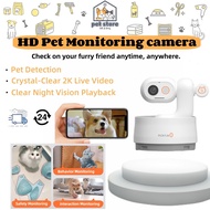 【SG Seller】 Pet AI Monitoring Pet Camera Pet Cam PO Pet AI Companion Cat Camera Pet Camera with Voic