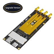 M.2 3G/4G/5G Module to Type C Riser with 2.4/5G Antenna NANO SIM Card Slot + USB3.0 Cable for RM500Q