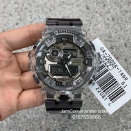 CASIO G-SHOCK GA-700SK-1A semi-transparent resin with metallic vivid