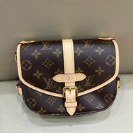 LV 路易威登saumur BB新款小號雙子星斜挎包單肩包手提包 芯片款