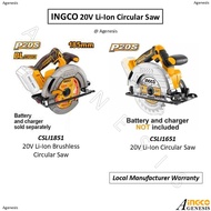 INGCO 20V Li-Ion Circular Saw CSLI1651 CSLI1851