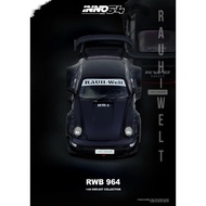 PORSCHE RWB 964 (BLACK MATT) INNO64 1/64 DIECAST MODEL
