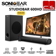 SonicGear StudioBar 600HD Airbass HD SoundBar with wireless Subwoofer