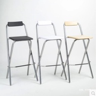 ST-🚤Direct Sales High Stool Backrest Folding Bar Chair Leisure Bar Stool High Chair Bar Chair Fishing Chair Bar Stool NY