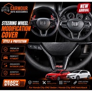 Honda City 2020-Present GN2 Sedan/GN5 HatchBack Steering Trim Cover Modification Set Steering Frame 
