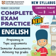 18P Latest Cambridge Primary English Complete Exam Practice + Answer Year 5 English Year 6 English 6