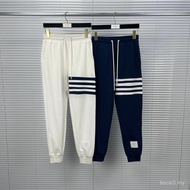 EW4W Thom * bsss Classic Four-Bar Men Women Pure Cotton Thin Style Matchman Sweatpants Casual All-Ma