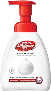 Lifebuoy Antibacterial Moisturizing Aloe Foaming Hand Wash, 250ML
