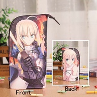 Anime Fate/stay Night Saber Students Pencil Cases Fate Zero Cosmetic Bags &amp; Cases