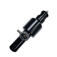 PCP  New bold air chamber PCP cricket constant pressure valve black explosion-proof valve pressure output 30mpa Regulating Valve