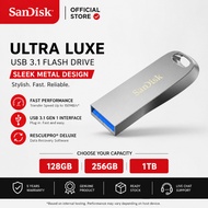 SanDisk Ultra Luxe 128GB/256GB/1TB USB 3.1 Gen 1 Flash Drive (Speed Up to 150MB/s)
