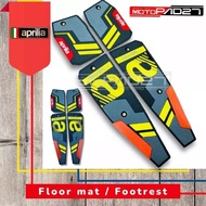 Motopad27 footrest floor mat APRILIA SR-GT200