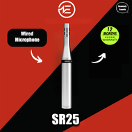 Earthworks Audio SR25 ไมโครโฟนเครื่องมือคอนเดนเซอร์คาร์ดิออยด์ ไมโครโฟนแบบมีสาย ไมโครโฟนกลอง