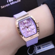 New Arrival Jam Tangan Analog Wanita Original Seven Minute Rubber