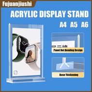 Transparent Acrylic Stand Acrylic Display Stand T Shape Transparent Acrylic Stand A4 A5 A6