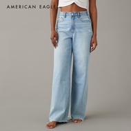 American Eagle Super High-Waisted Ripped Baggy Wide Leg Jean กางเกง ยีนส์ ผู้หญิง แบ็กกี้ ไวด์เลก เอ