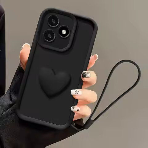 For Honor 400 Lite Case For Honor 400 Lite Honor 400 Honor 400 Pro Shockproof 3D Love Heart Hnad Str