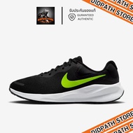 (พร้อมส่ง) ของแท้ 100%  รองเท้าวิ่งไนกี้ชาย NIKE REVOLUTION 7 (FB2207 010) สีดำ เขียว