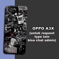 CC26/ Flexible rubber softcase for Oppo A3X/ aesthetic Motif/ Oppo A3X case/ Oppo A3X casing/ Oppo A