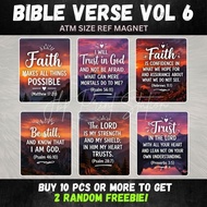 Bible Verse Ref Magnet Vol 6 - Faith & Trust in God - Mountain