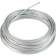 Galvanized Steel Wire Rope Fibre Core 4mm / 5mm