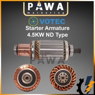 Votec 100% Authentic Starter Armature ND Type 4.5kw 5ND1590/AMT-ND-101 Nippon Denso Toyota Daihatsu