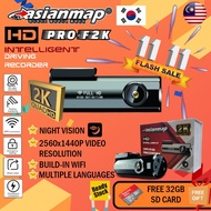 Asianmap Pro-F2K Car Recorder Dash Cam 2560x1440p [ 2K ]