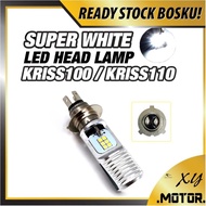 TXR MR1 LED Headlight Bulb - 8 LED HID Conversion Kit for KRISS 1/FL/100/110, 3 Feet Bright White Li