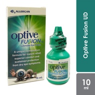 READY STOCK Optive Fusion UD Lubricant Eye Drops ( 10ML / 30'S X 0.4ML)
