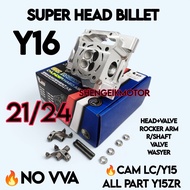 Y16 RACING BILLET SUPER HEAD 21/24 22/25 HEAD BILLET NO VVA Y16 LEO