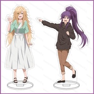 NE3 Zatsu Tabi Thats Journey Chika Suzugamori Acrylic Plate Holder Stand Plates Desktop Anime Orname