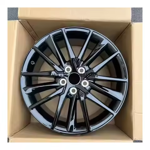 for Aftermarket Alloy Wheel Rim for Camary 18x8.0 Inch ET 50 PCD 5x114.3 CB 60.1Gloss Black Car Allo