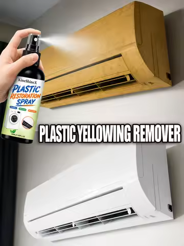 Plastic Renovator Spray - Deep Clean& De-Yellowing - Restore Bright White Finish with Plastic Restor