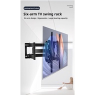 40"-85" Extra Large & Heavy Duty SLIM Full Motion Adjustable Wall Mount TV Bracket Adjustable TILT 1