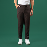 DZARGO - Celana Strip Pria (Celana Ankle Formal bahan kantor kain kerja) Salur