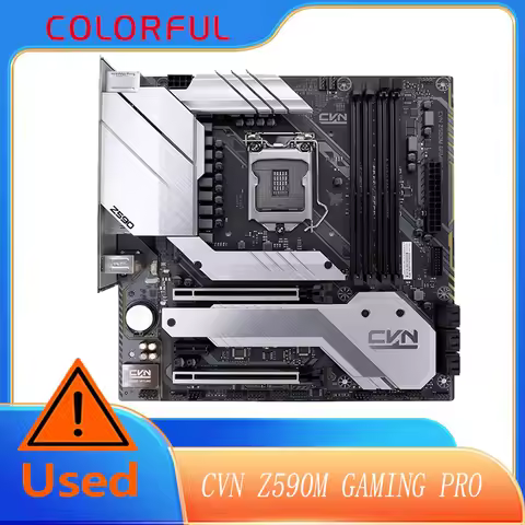Colorful CVN Z590M GAMING PRO Motherboard Intel Z590 LGA 1200 128GB DDR4 M-ATX