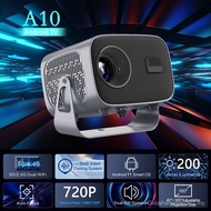 A10 Android Projector 360 Degree Rotating Projection HD Smart Projector Wireless WiFi Projector 5