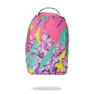 SprayGround Dollar Print Colorful Graffiti Shark Backpack Domestic Counter Daigou