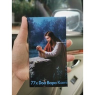 Rosary prayer sheets 77 times Our Father / 77x prayers Our Father (No picture of the 77x Our Father)