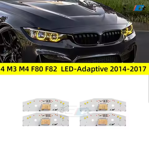 M3 F80 M4 F82 Yellow DRL Modules for 2014-2017 F36 F32 F33 LCI 430i 440i 420i LED-Adaptive Headlight